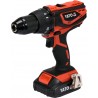 Cordless screwdriver YATO with forging 18V 2.0Ah