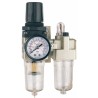 Pressure regulator with filter and lubricator...