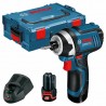 Cordless screwdriver BOSCH GDR 12V-105 2x2.0Ah