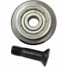 Machine wheel 22mm DEDRA with bearing