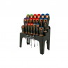 Screwdriver and bit set 30pcs. with stand. 20...