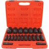 Set of impact long sockets 1/2 10-38mm 20pcs.