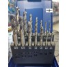 Set of taps and drills 14 pcs. M3-M12 PTG