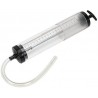 Syringe for liquid grease with scale...