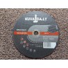 Metal cutting disc 230x2.0x22mm Kuvalda INOX