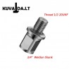 Weldon adapter for chuck