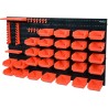 Hanging stand - boxes for tools, screws 48 pieces