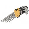 Hex key set 1.5-10mm Crownman (extended)