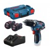 Cordless screwdriver GSR 12V-35 2x3.0Ah...