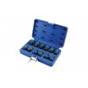 Impact socket set 10-32mm KingRoy 15 pcs.