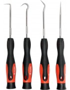 Needles, hooks, tweezers, etc.