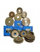 Diamond sharpening discs